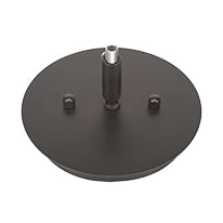 Edge One Light Mini Pendant in Espresso with 6.25" Clear Bubble Shade