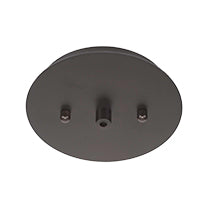 Edge One Light Mini Pendant in Espresso with 7" Kaleidoscope Art Glass Shade