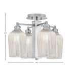 Toltec Lighting | 1157-BN-4253