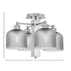 Toltec Lighting | 1157-BN-4612
