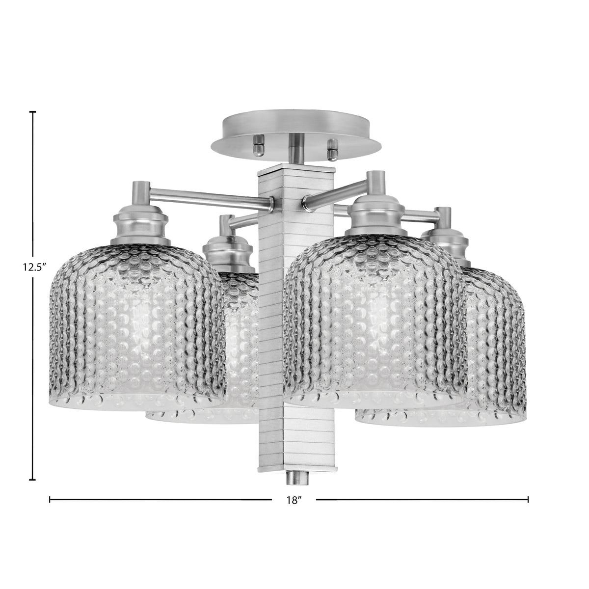 Toltec Lighting | 1157-BN-4612