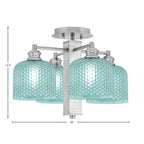 Toltec Lighting | 1157-BN-4615