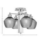 Toltec Lighting | 1157-BN-4622
