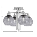 Toltec Lighting | 1157-BN-5112