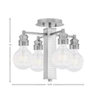 Toltec Lighting | 1157-BN-LED45C
