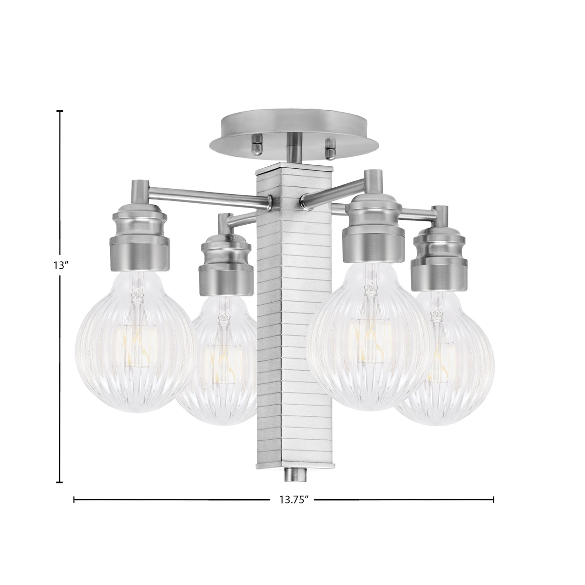 Toltec Lighting | 1157-BN-LED45C