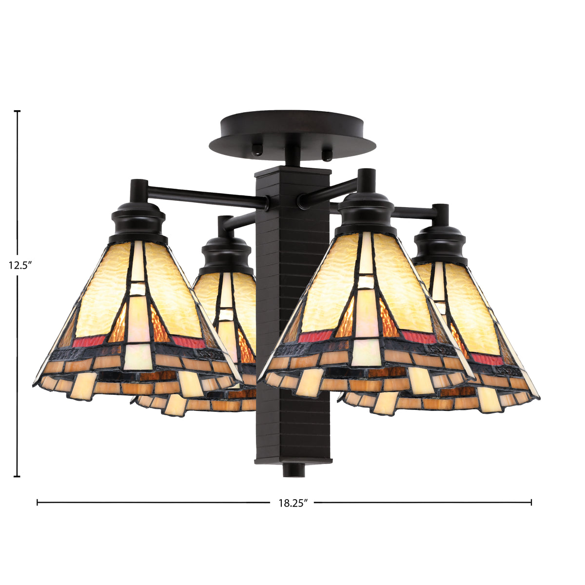 Toltec Lighting | 1157-ES-9345