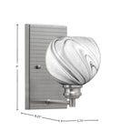 Toltec Lighting | 1161-BN-4109