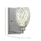 Toltec Lighting | 1161-BN-5054