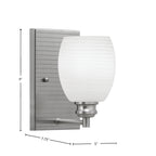 Toltec Lighting | 1161-BN-615