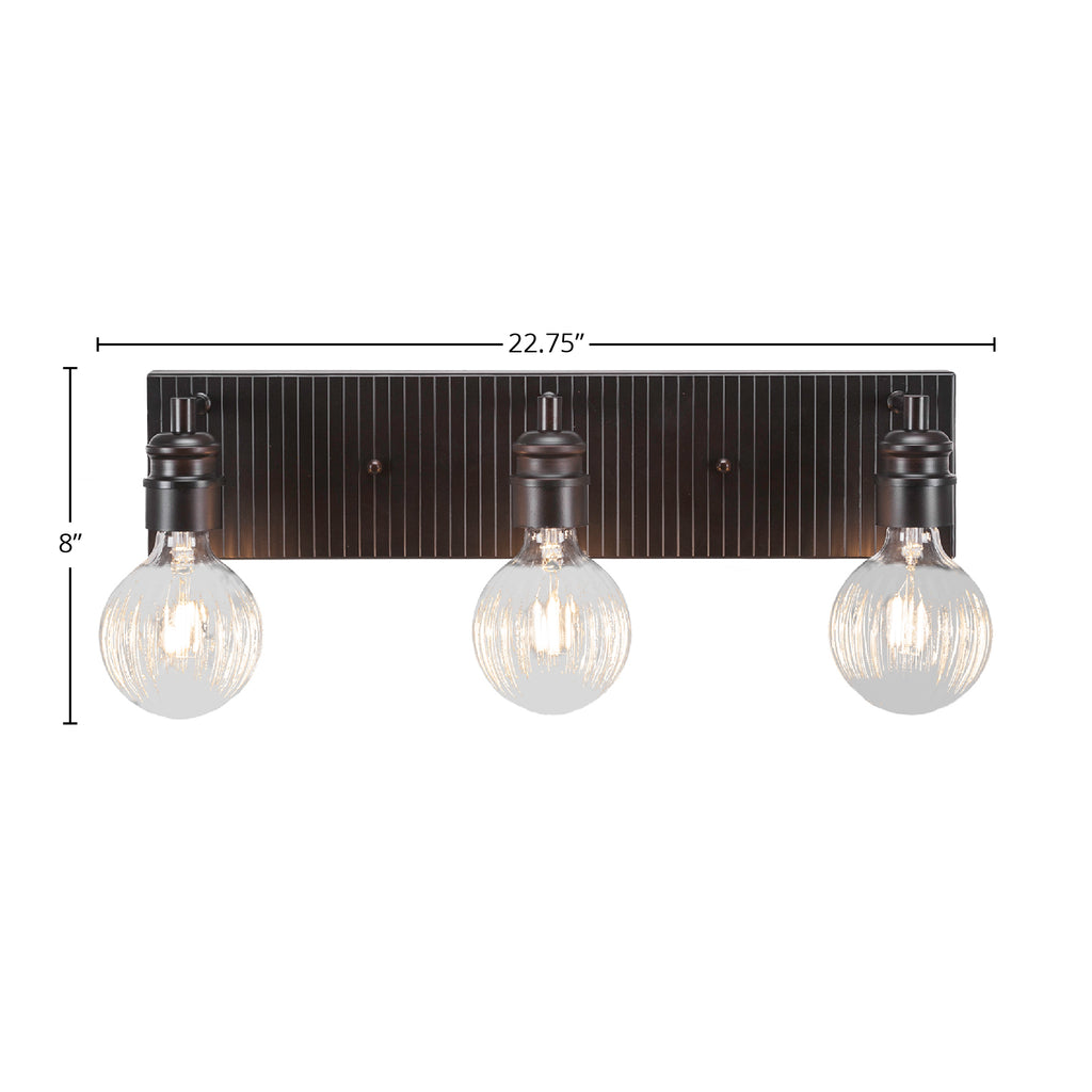 Edge LED Bath Bar in Espresso