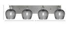 Toltec Lighting | 1164-BN-4602