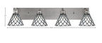Toltec Lighting | 1164-BN-9185