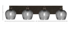 Toltec Lighting | 1164-ES-4602
