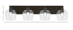 Toltec Lighting | 1164-ES-4810