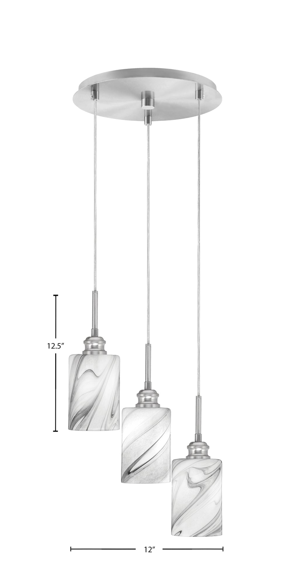 Toltec Lighting | 1173-BN-3009