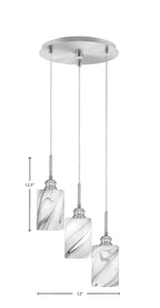 Toltec Lighting | 1173-BN-3009