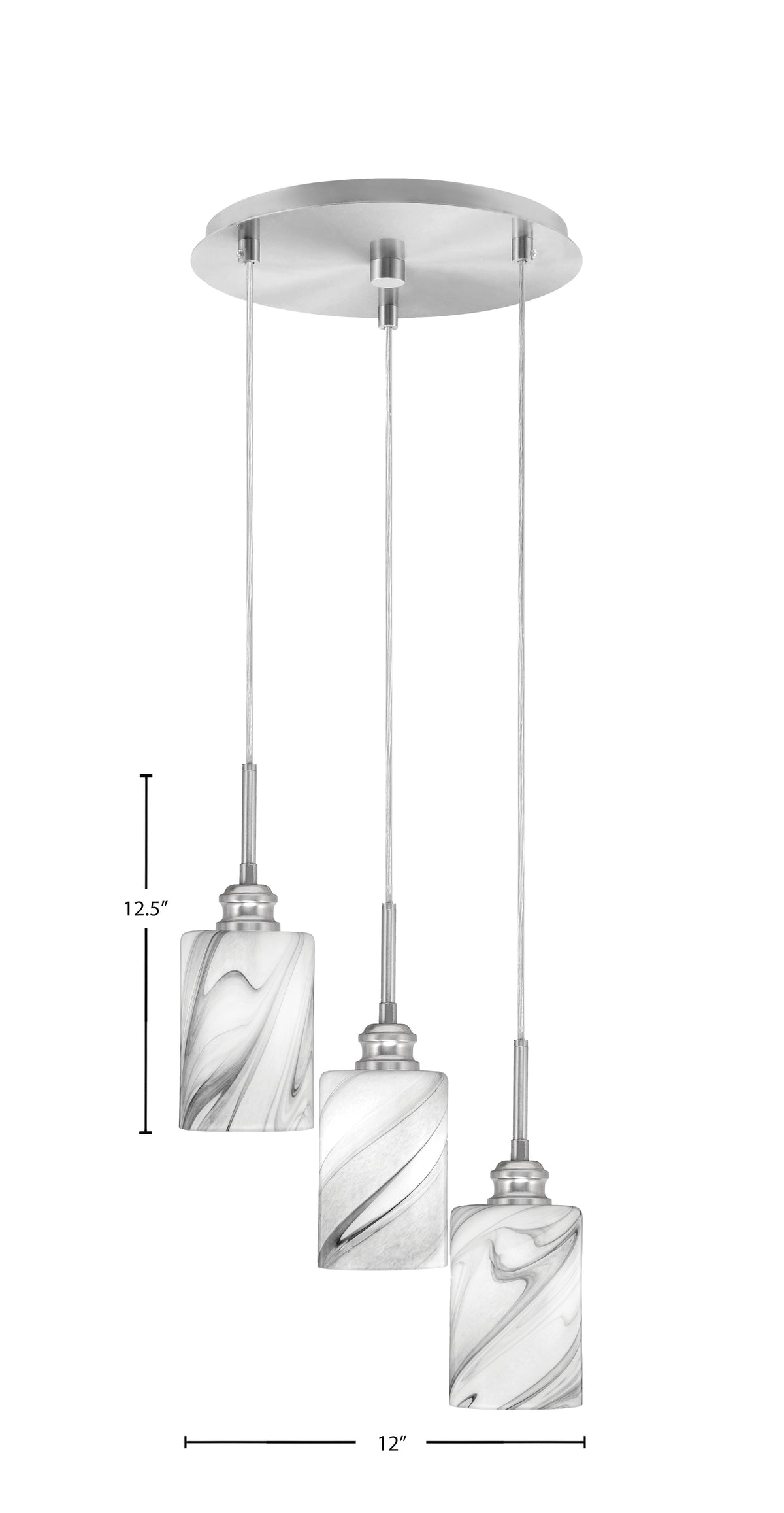 Toltec Lighting | 1173-BN-3009