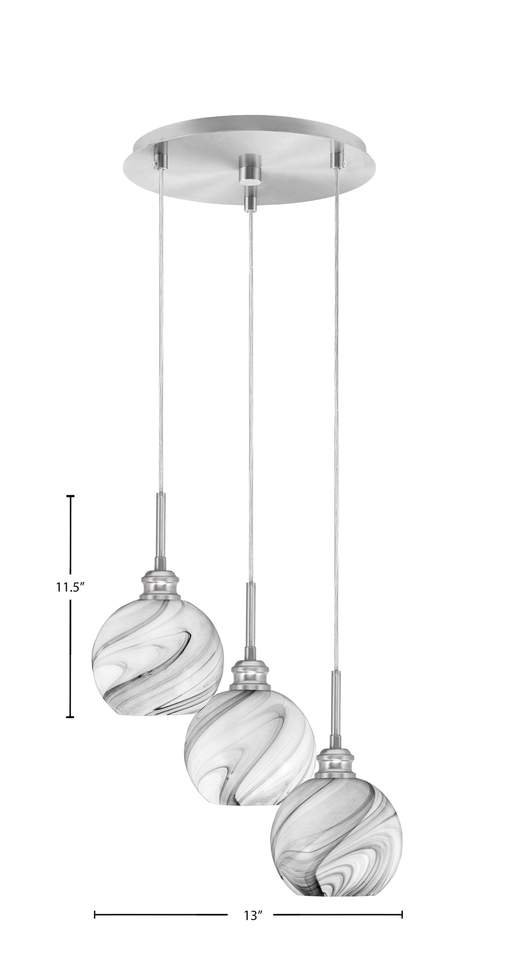 Toltec Lighting | 1173-BN-4109
