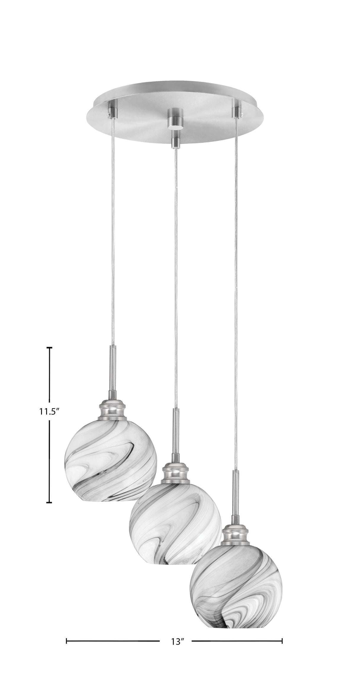 Toltec Lighting | 1173-BN-4109