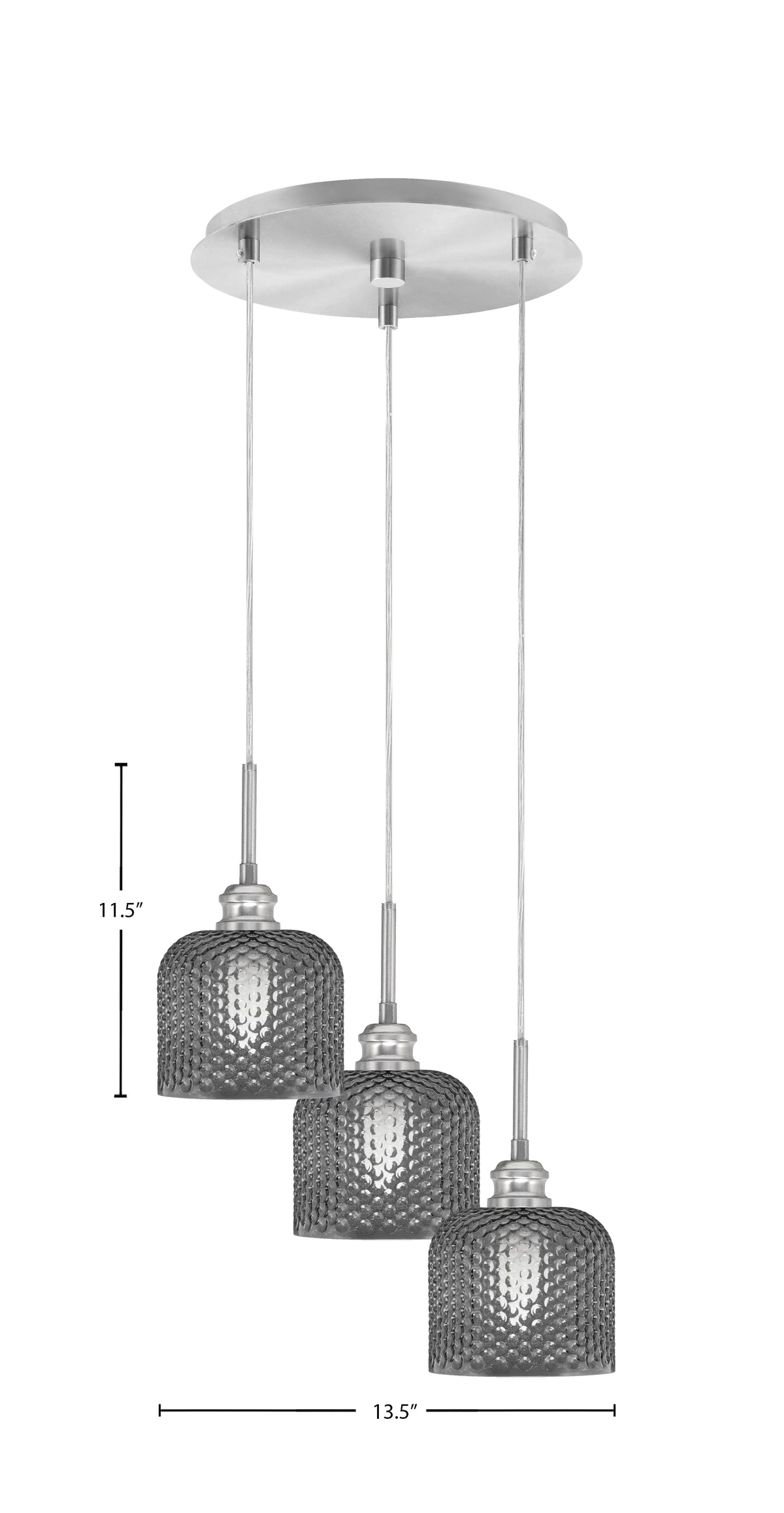 Toltec Lighting | 1173-BN-4612