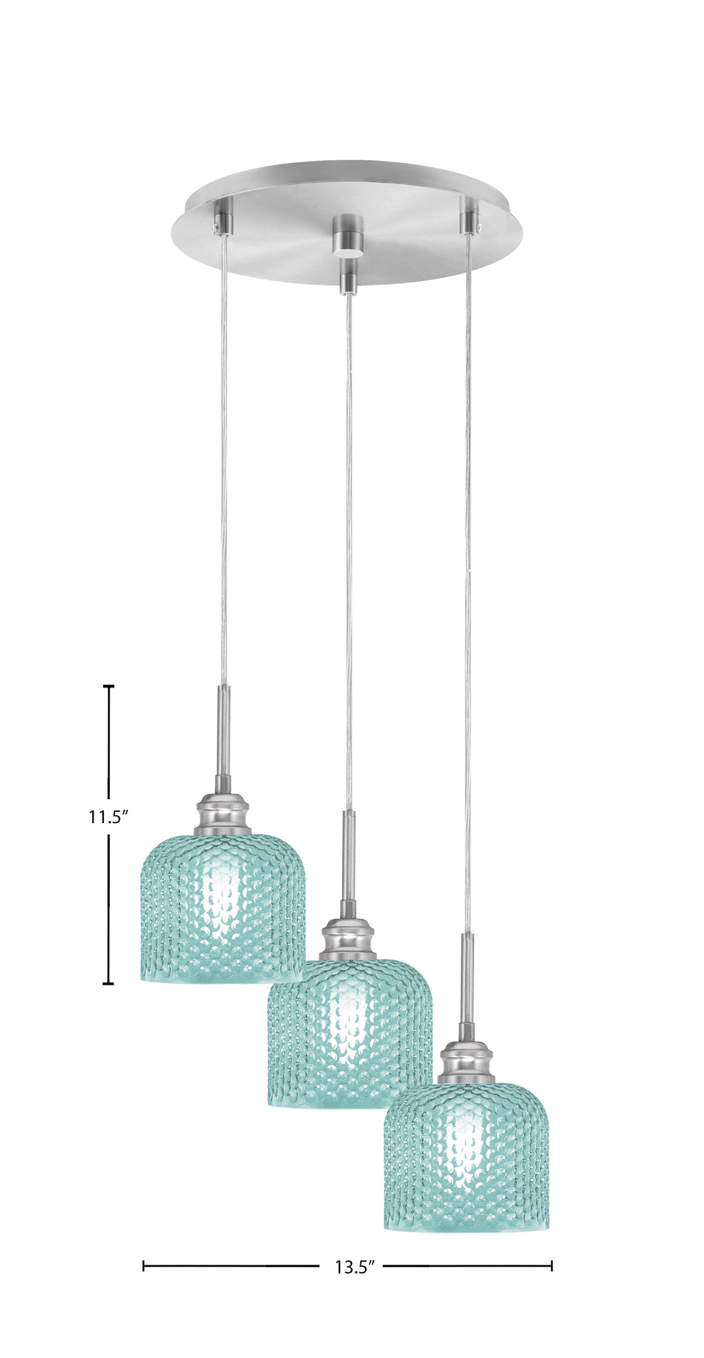 Toltec Lighting | 1173-BN-4615