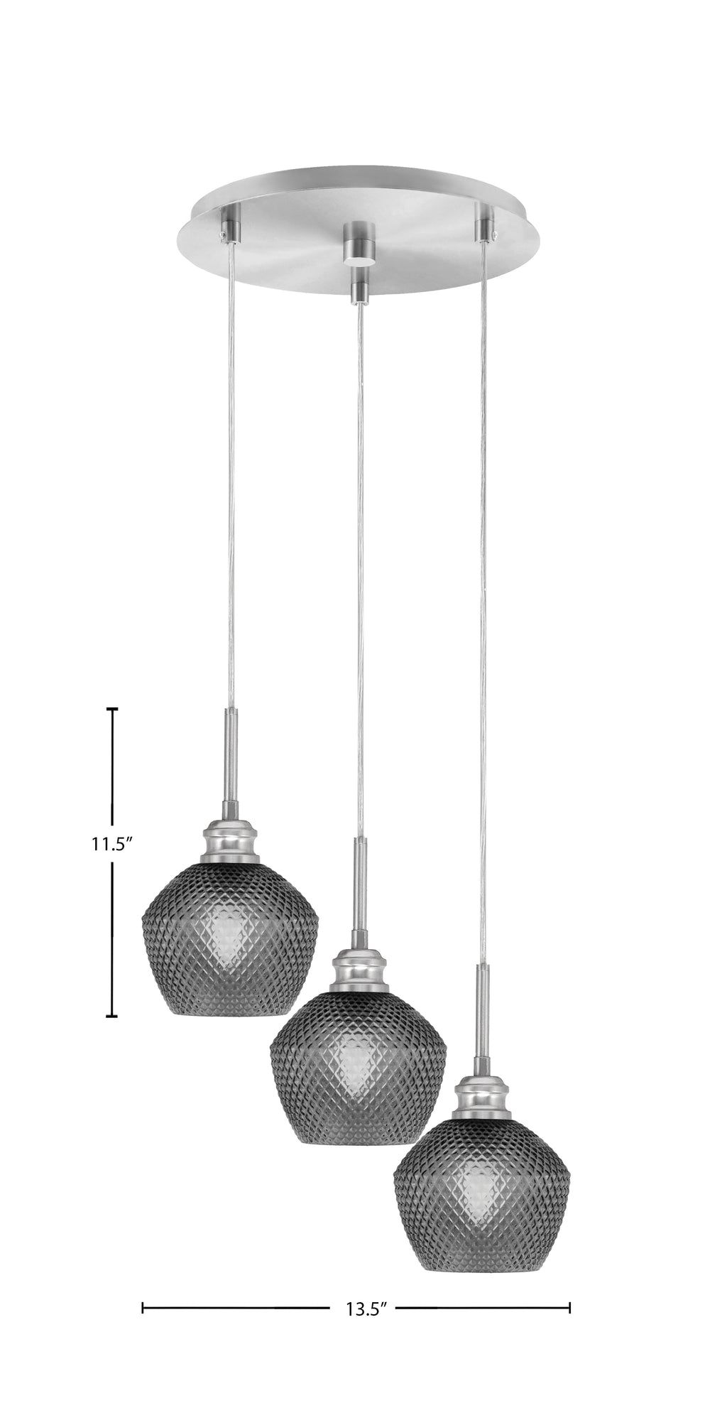 Toltec Lighting | 1173-BN-4622