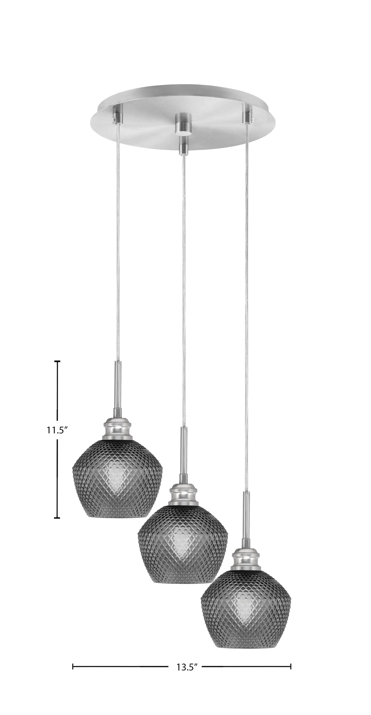 Toltec Lighting | 1173-BN-4622