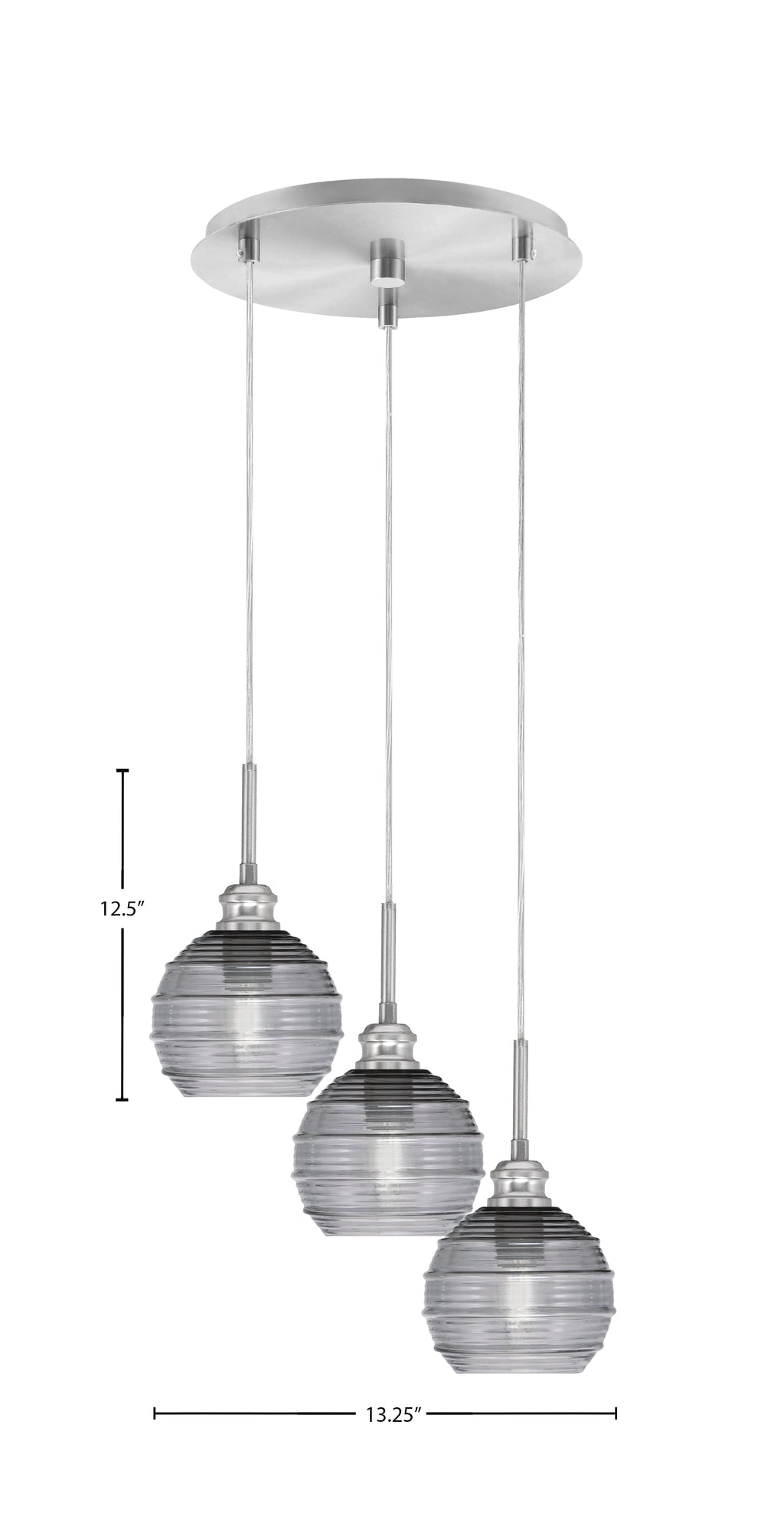 Toltec Lighting | 1173-BN-5112