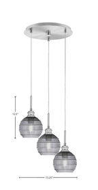 Toltec Lighting | 1173-BN-5112