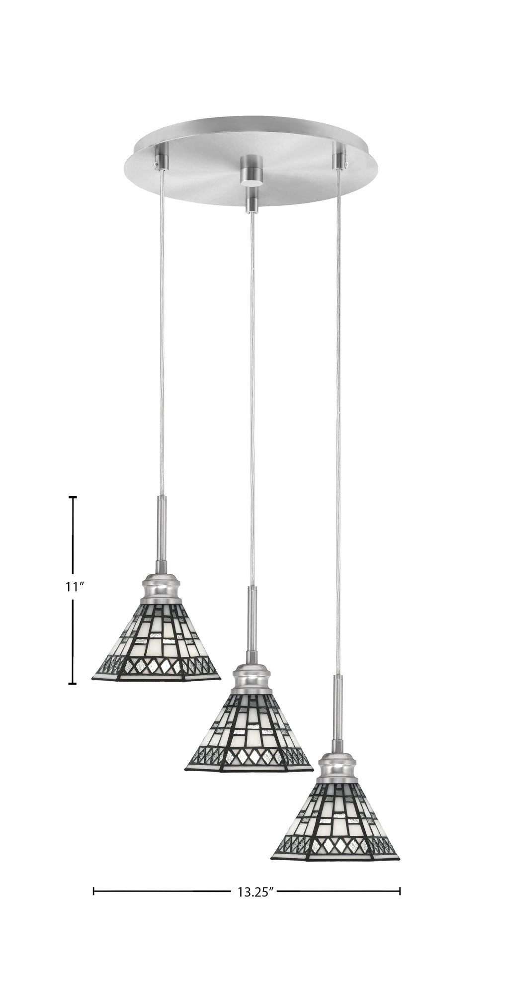 Toltec Lighting | 1173-BN-9105