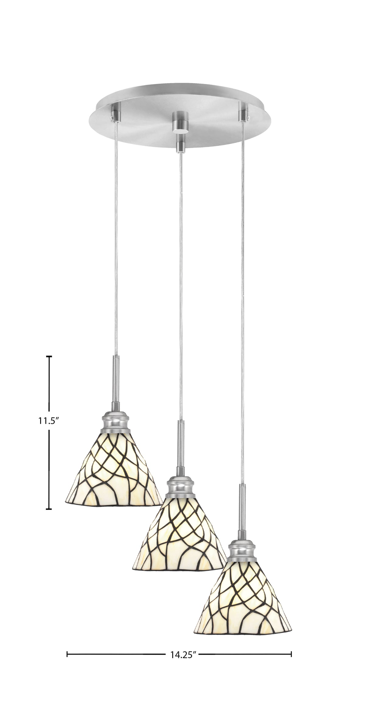 Toltec Lighting | 1173-BN-9115