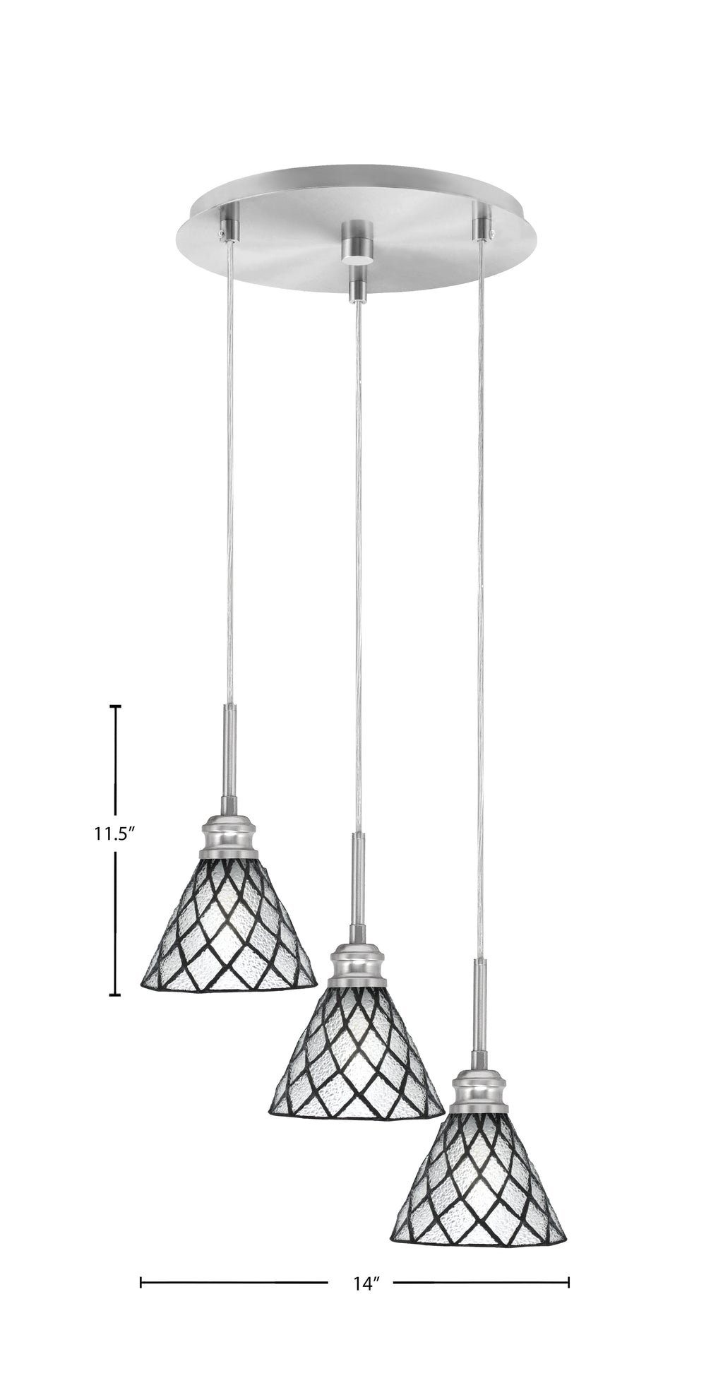 Toltec Lighting | 1173-BN-9185