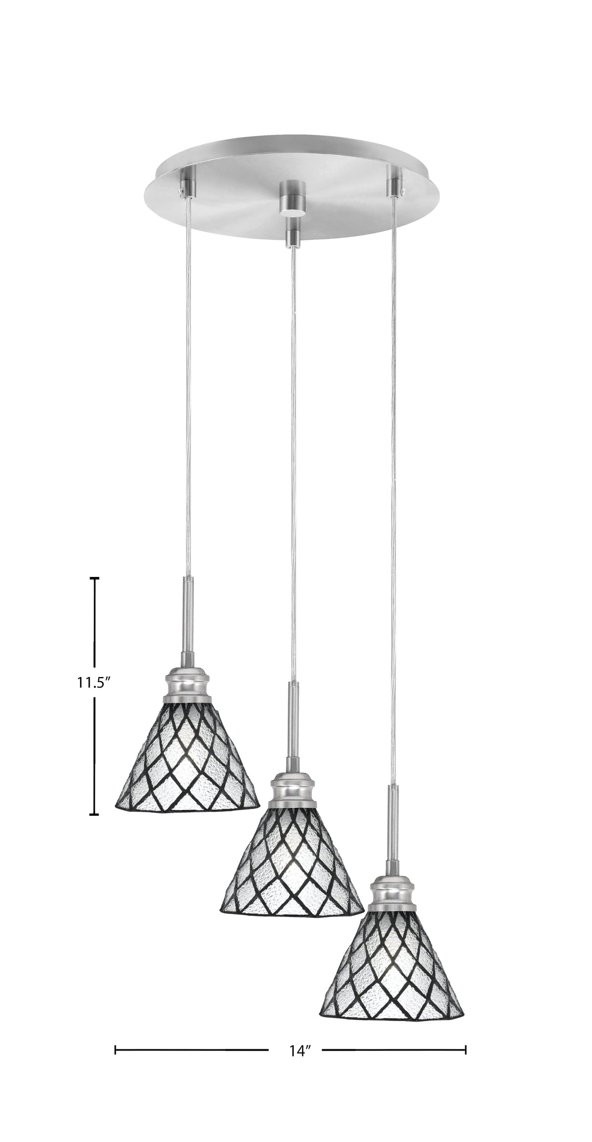 Toltec Lighting | 1173-BN-9185