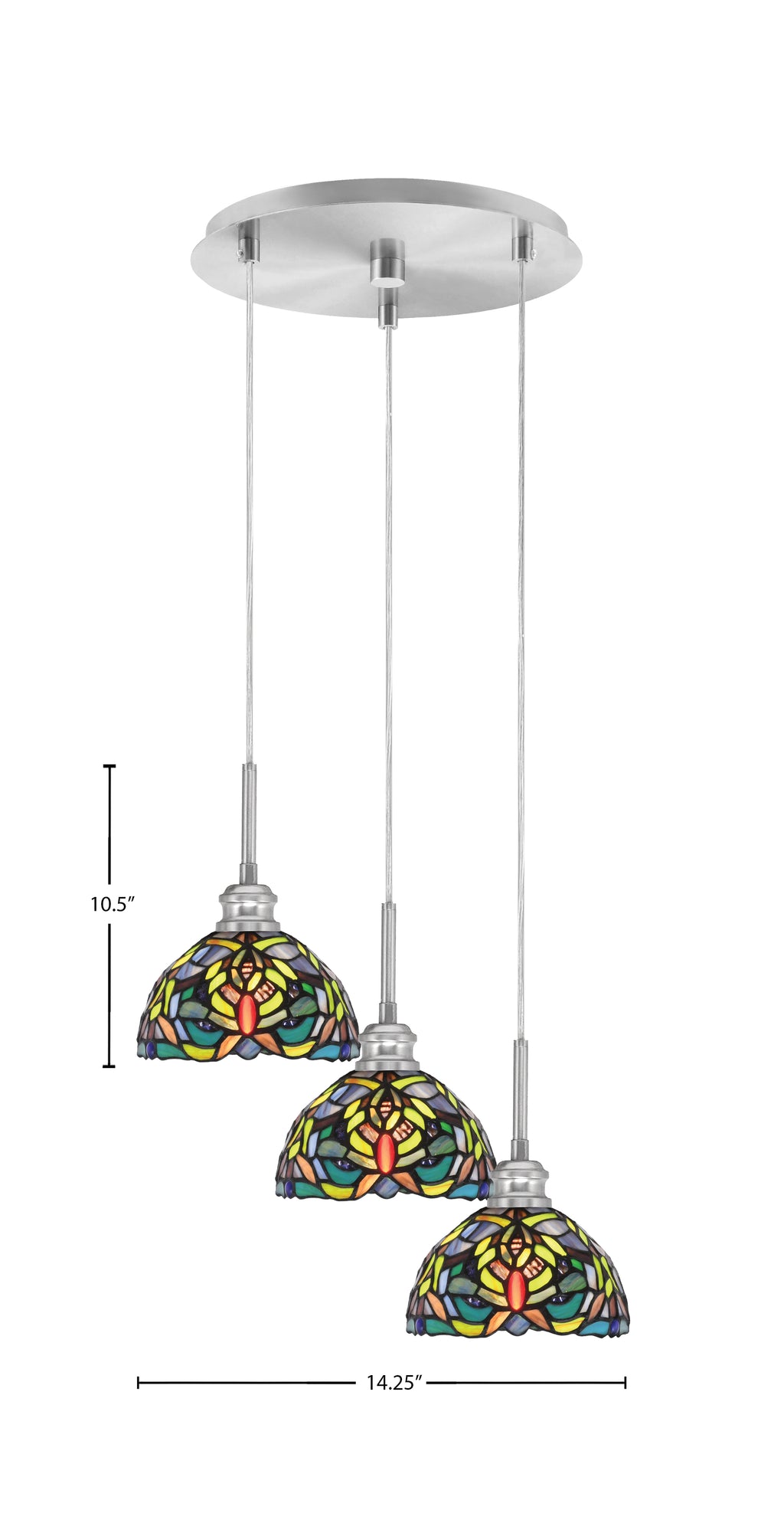Toltec Lighting | 1173-BN-9905