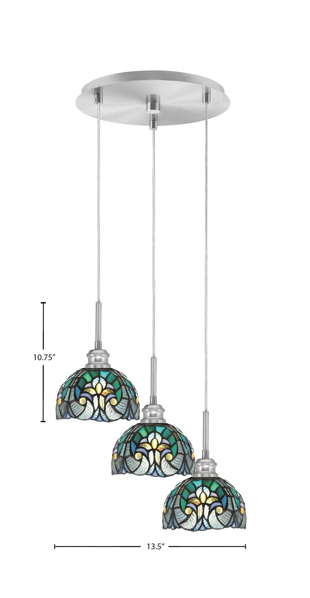 Toltec Lighting | 1173-BN-9925
