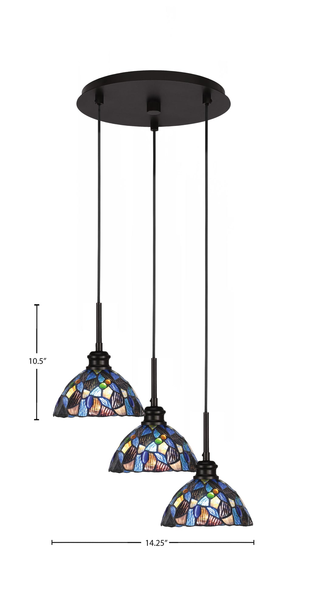 Toltec Lighting | 1173-ES-9955