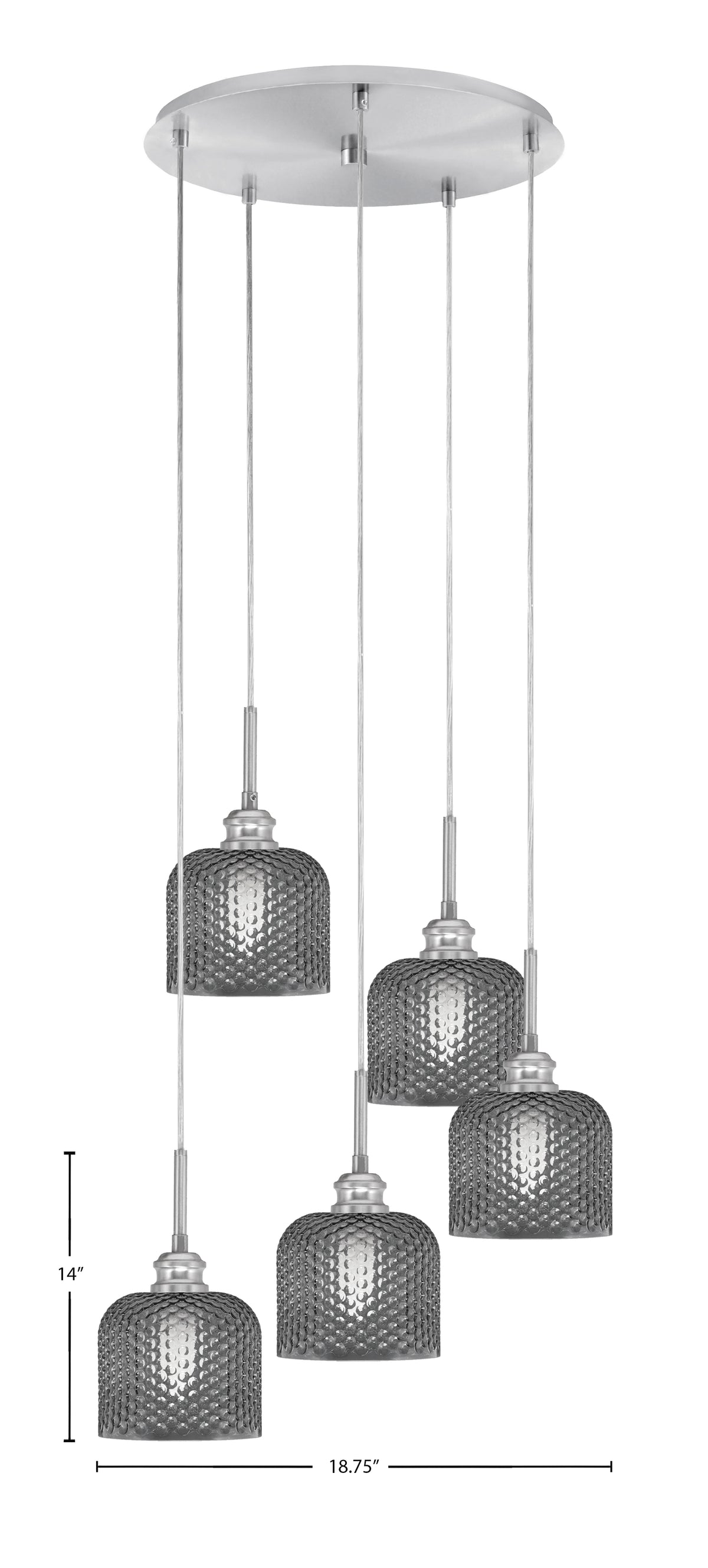 Toltec Lighting | 1175-BN-4612