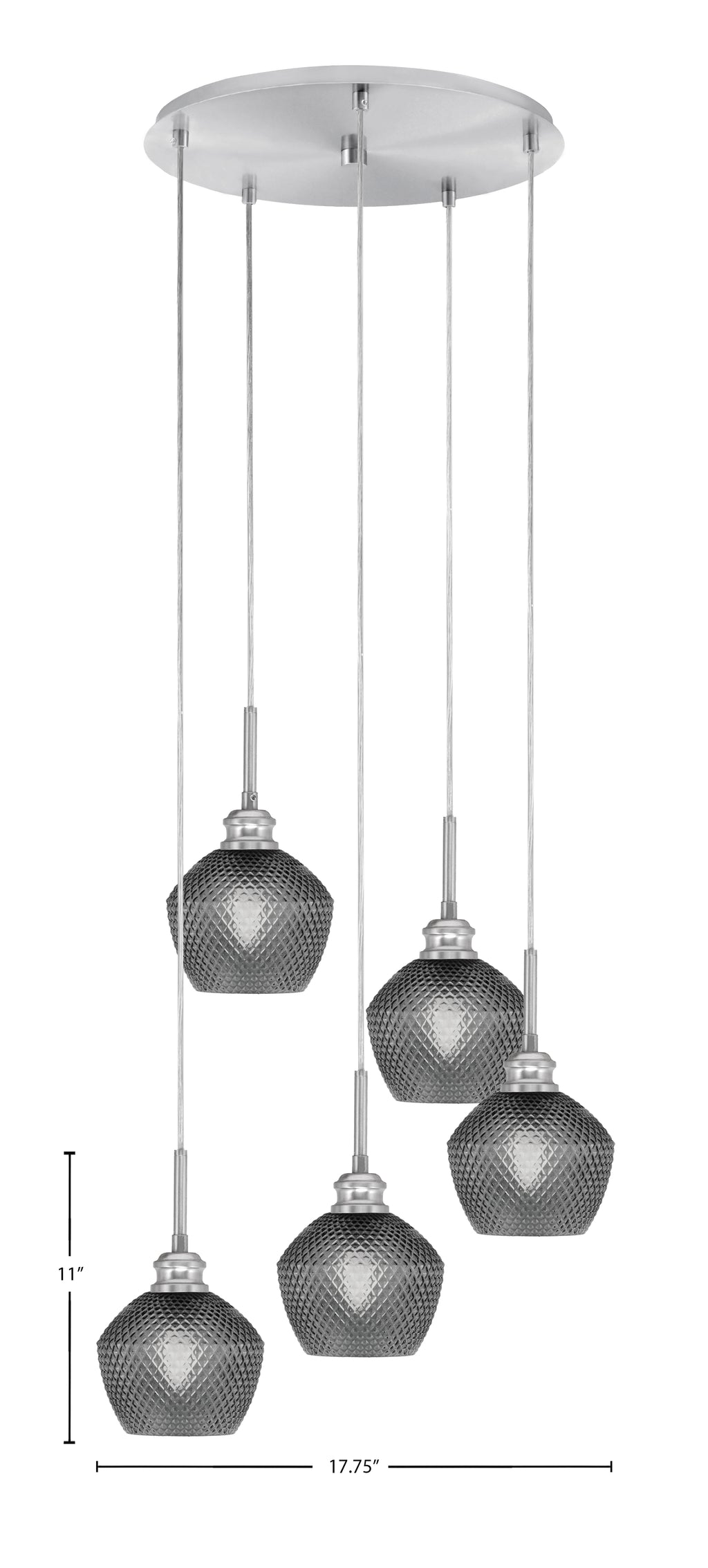 Toltec Lighting | 1175-BN-4622