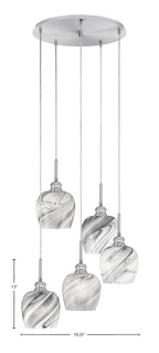 Toltec Lighting | 1175-BN-4819