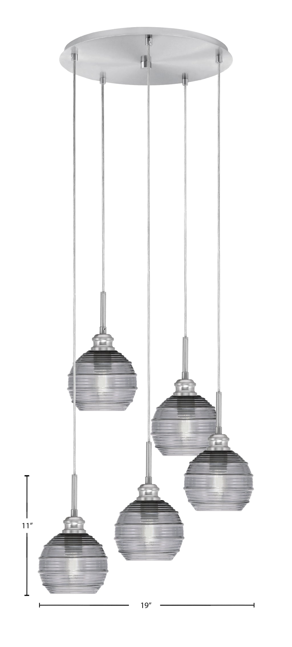 Toltec Lighting | 1175-BN-5112