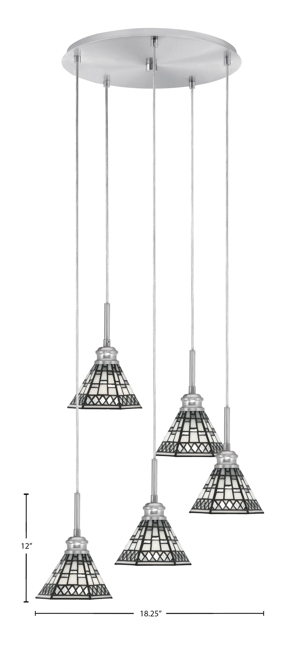 Toltec Lighting | 1175-BN-9105