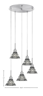 Toltec Lighting | 1175-BN-9105