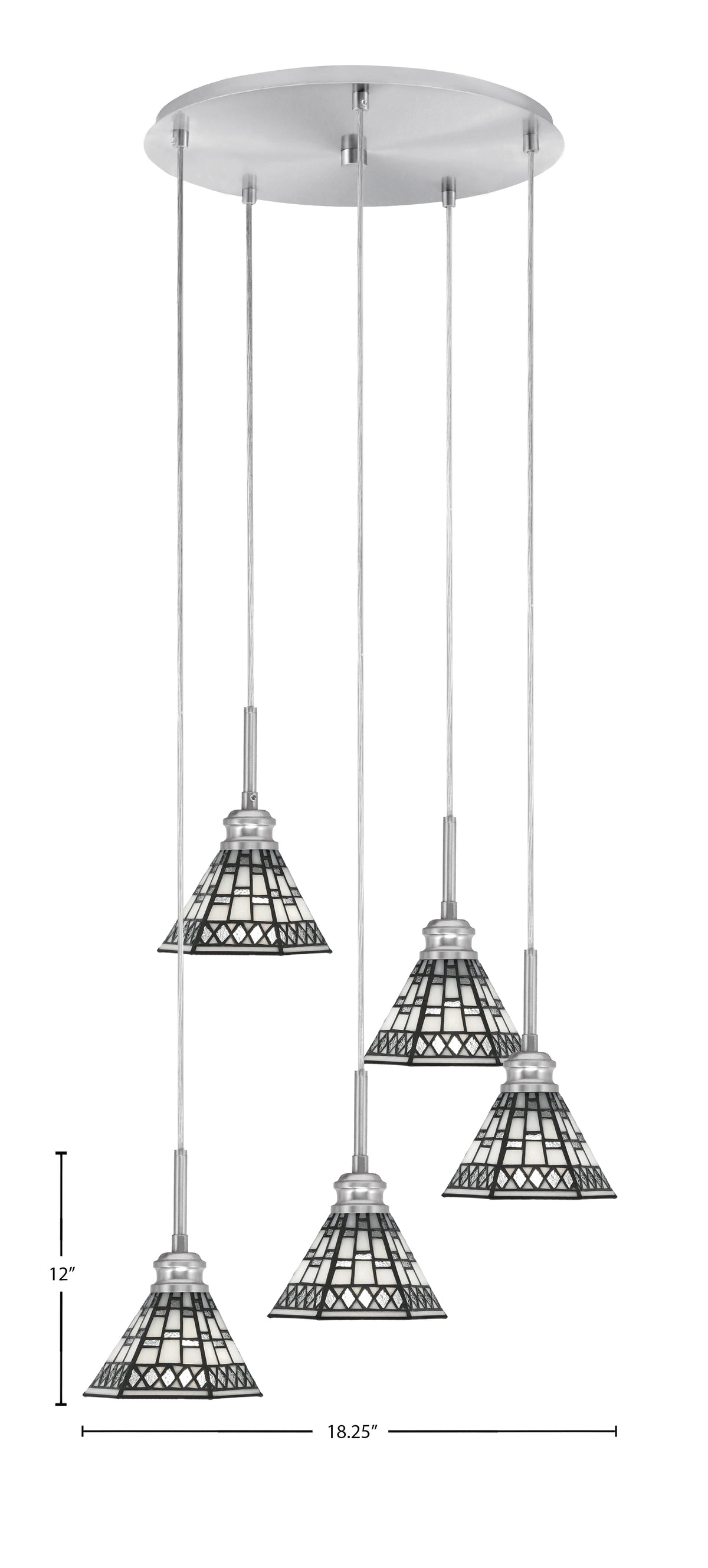 Toltec Lighting | 1175-BN-9105