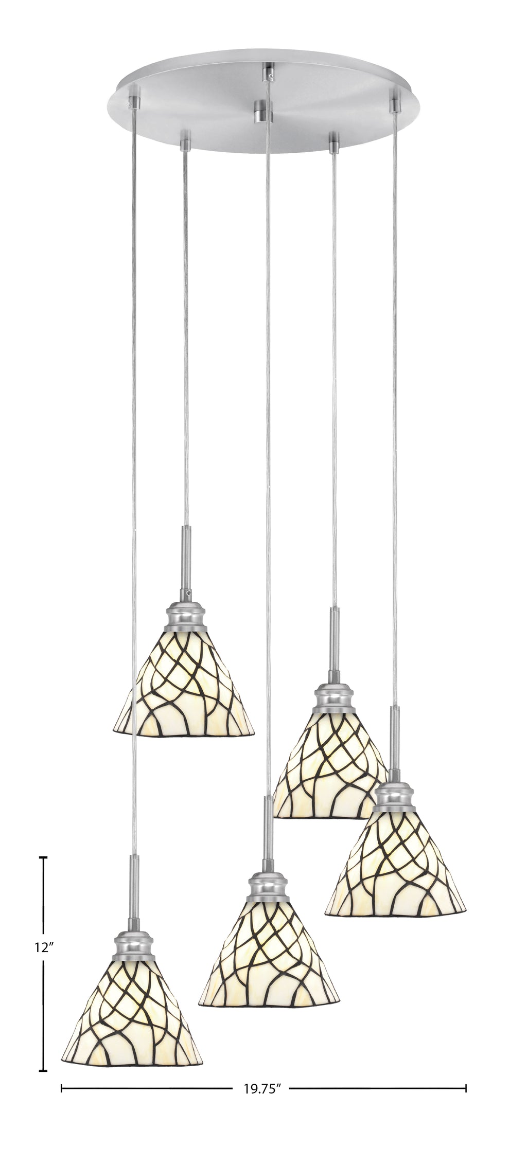 Toltec Lighting | 1175-BN-9115