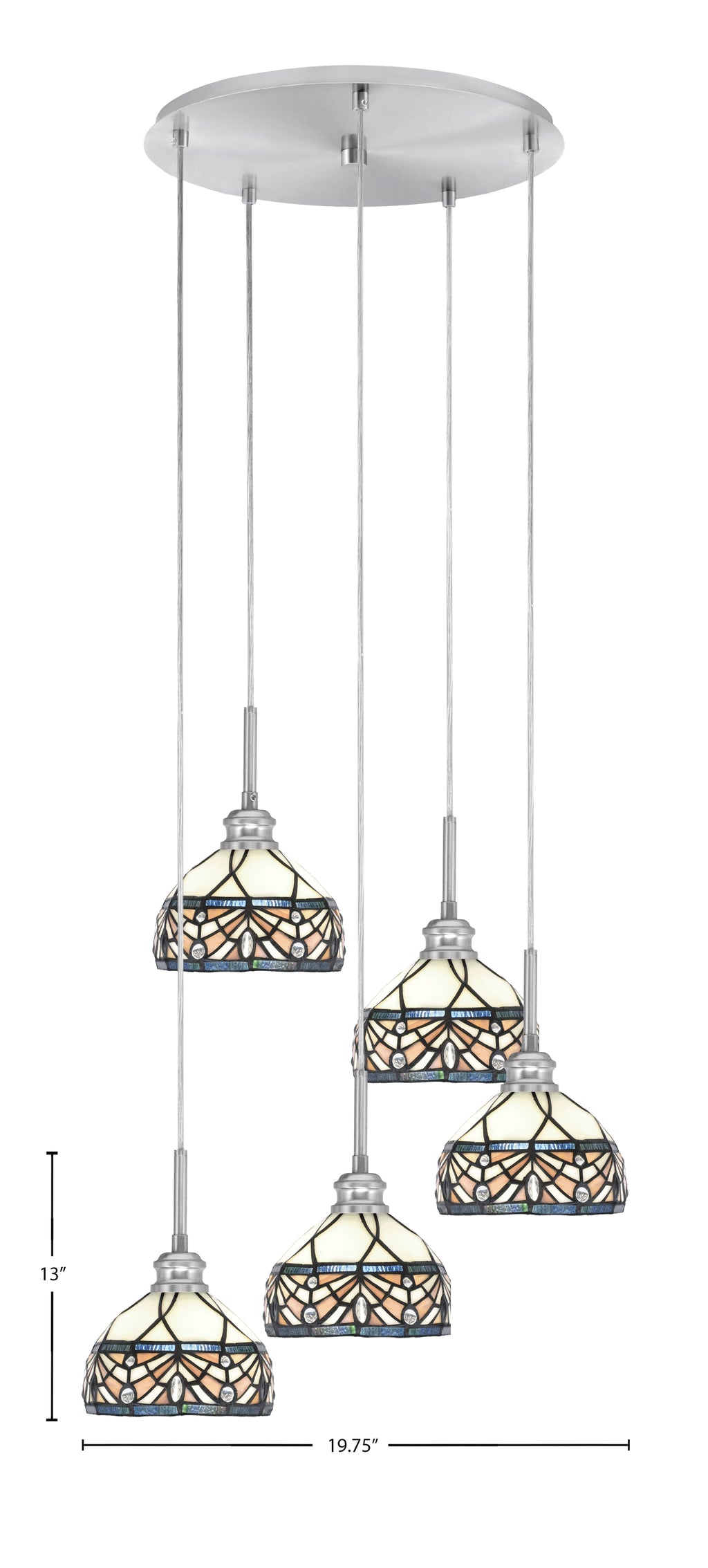 Toltec Lighting | 1175-BN-9485