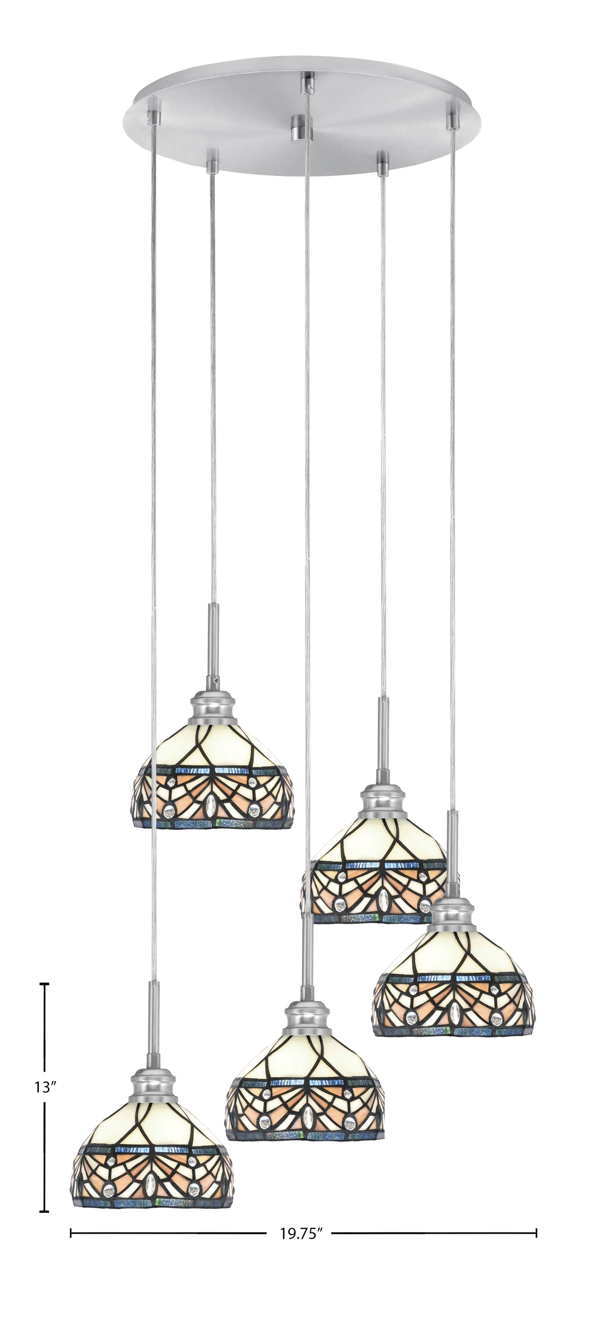 Toltec Lighting | 1175-BN-9485