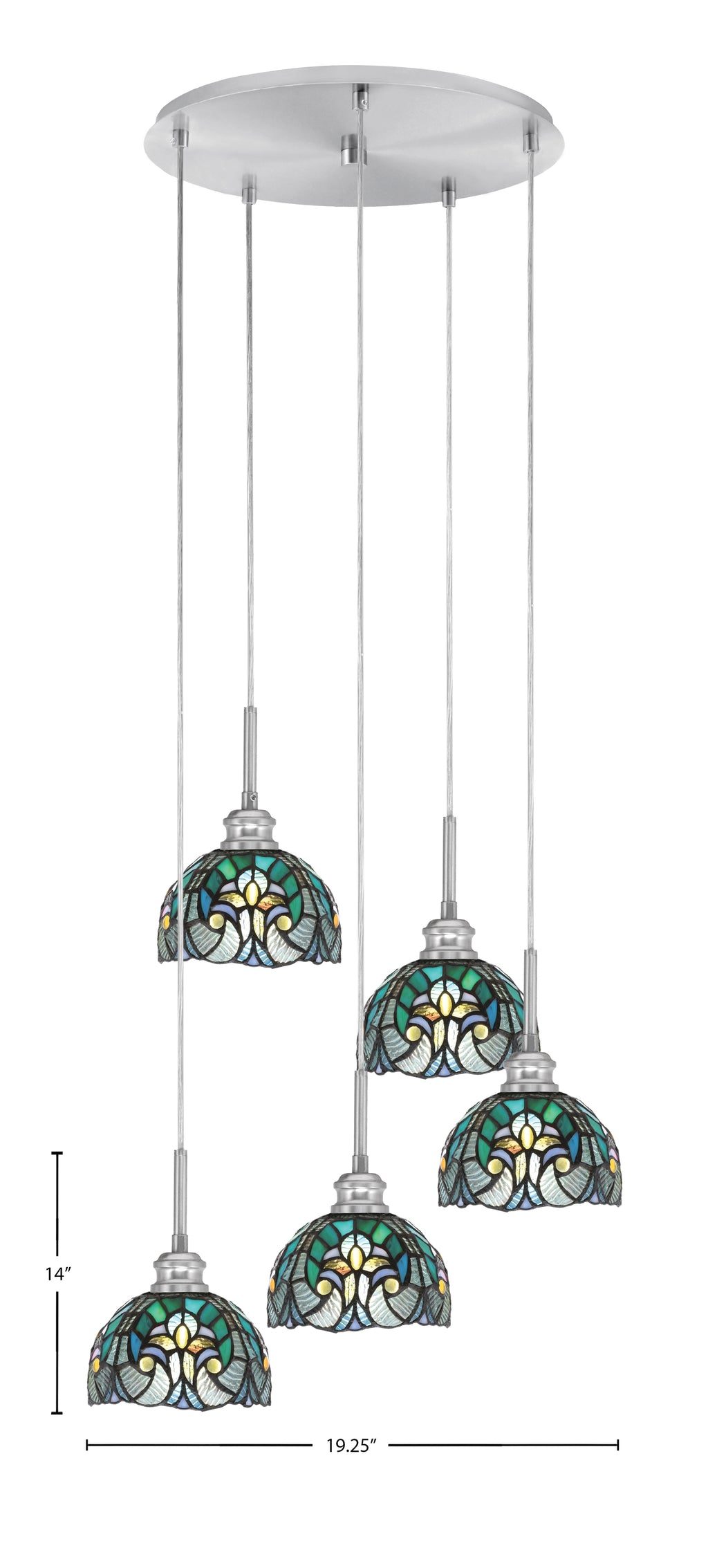 Toltec Lighting | 1175-BN-9925