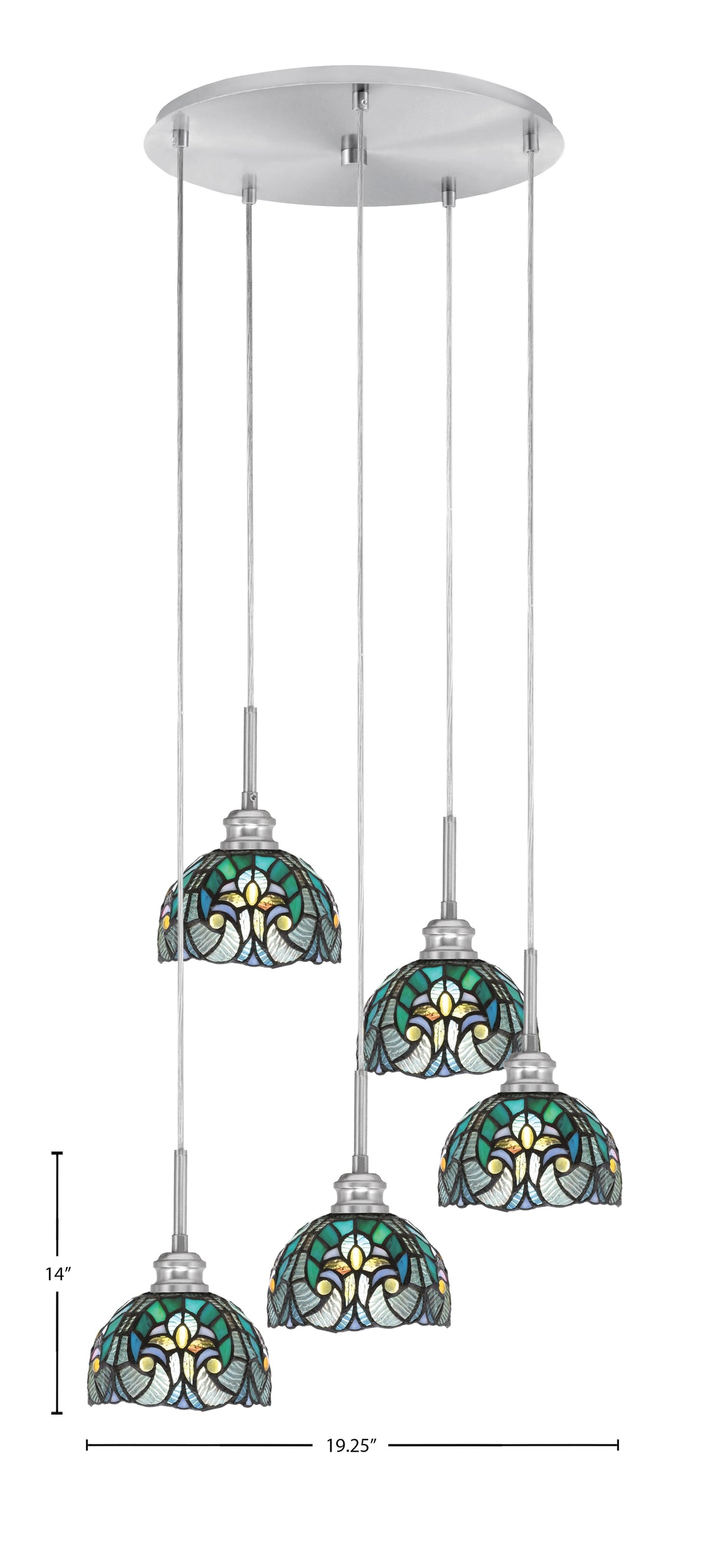 Toltec Lighting | 1175-BN-9925
