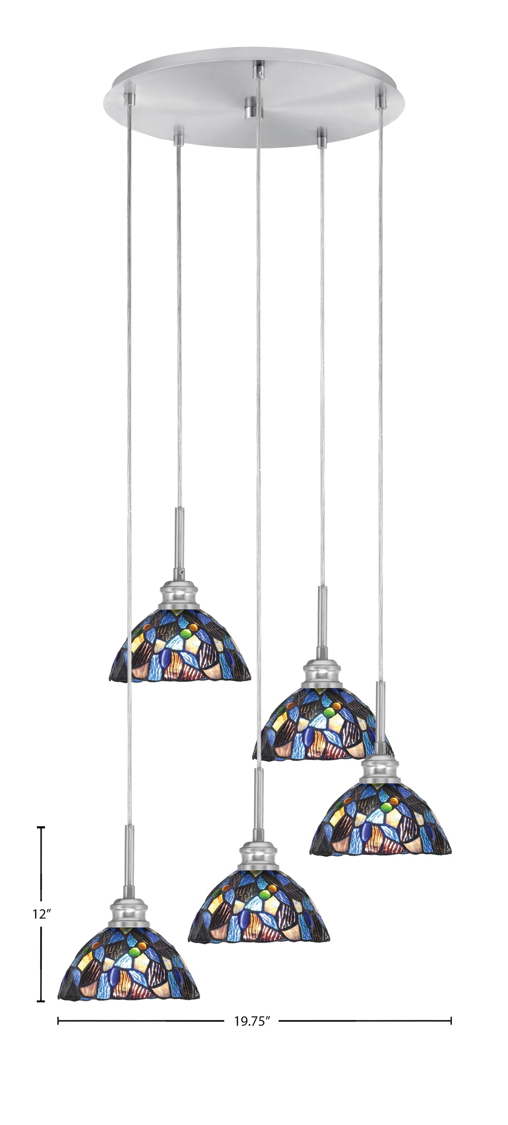 Toltec Lighting | 1175-BN-9955